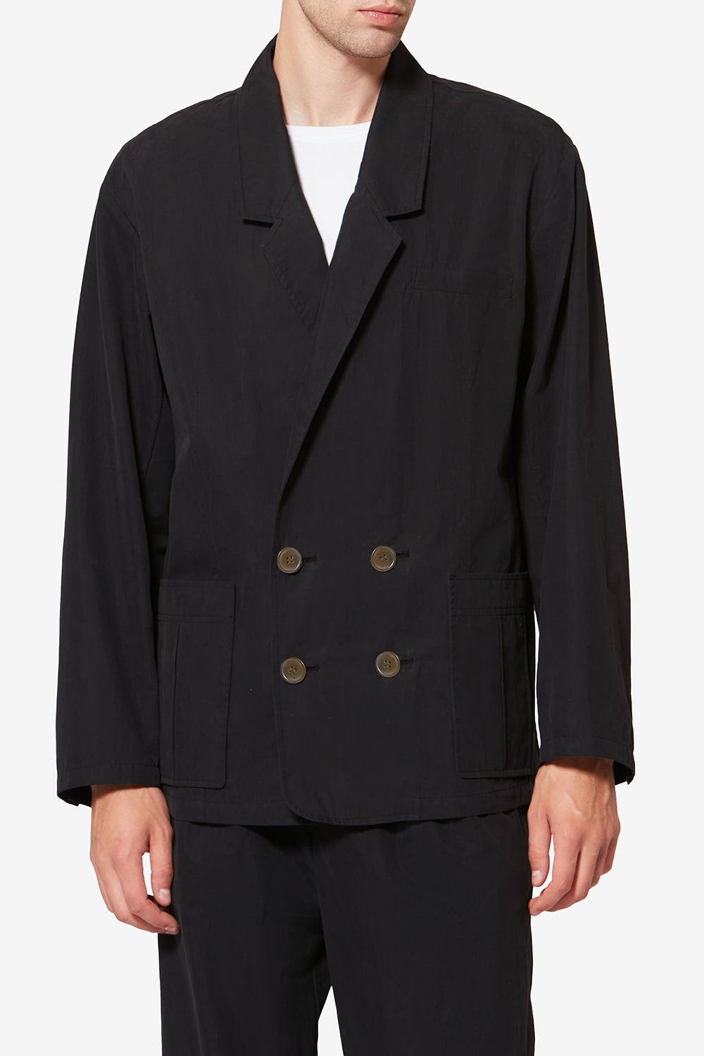 Veste de blazer décontractée yhann - Noir délavé - Man - 4
