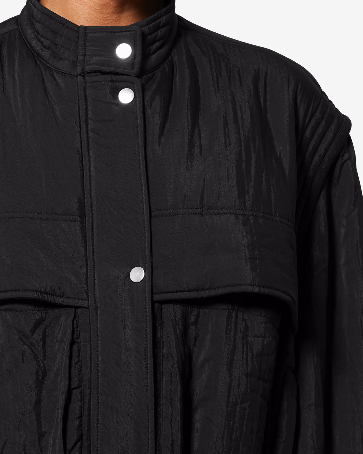 BLANDINA JACKET Woman black | ISABEL MARANT Official online store