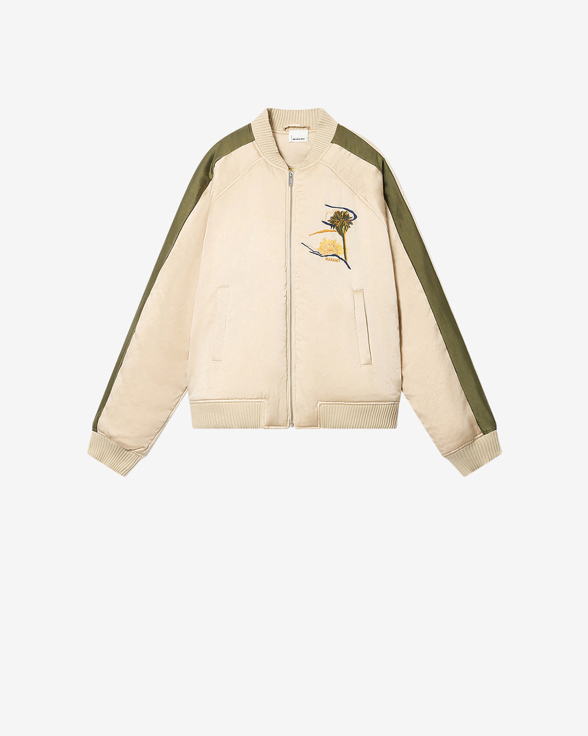 ISABEL 【サイズM】ISABEL MARANT ベージュ ボンバージャケット MARANT 