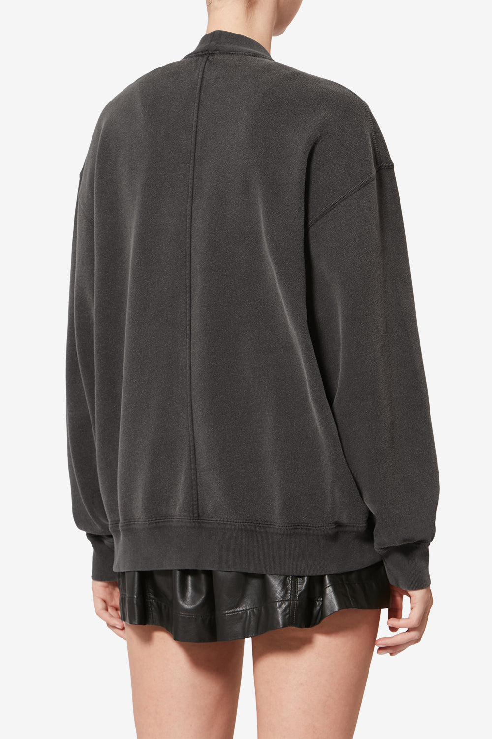 Stephy cotton jacket - Black - Woman - 5