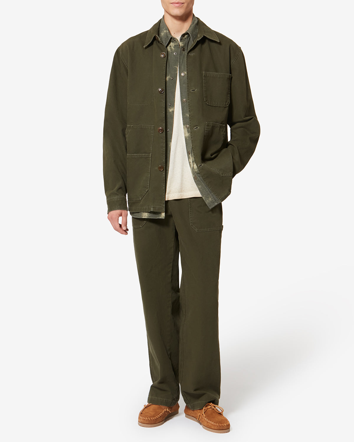 ARDY JACKET Man khaki | ISABEL MARANT Official online store