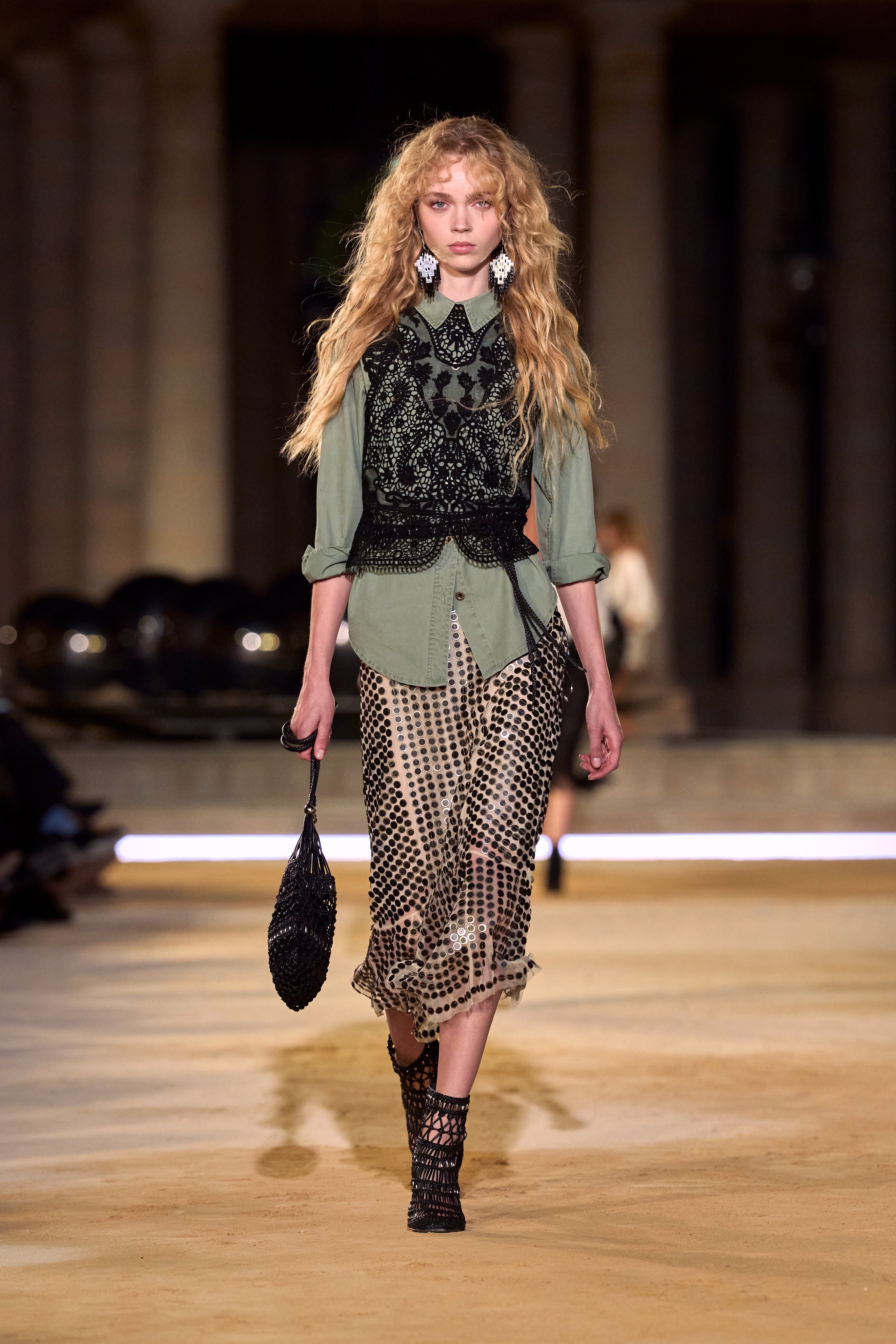 ISABEL MARANT スタッズシアー タンクトップスarchive y2k Isabel Marant Summer 2027 runway | ISABEL MARANT Official Online Store